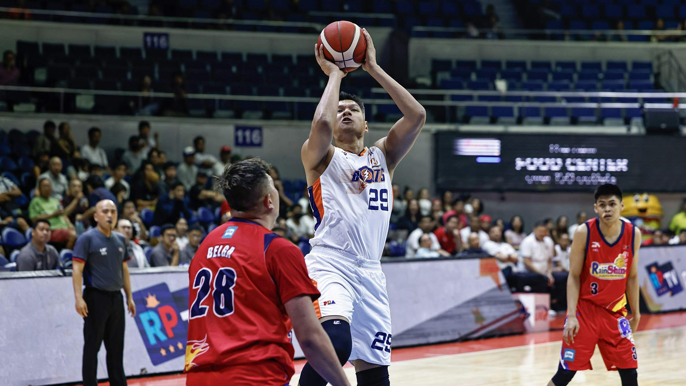 PBA: Norbert Torres steps in for injured teammates, delivers in Meralco’s win over Rain or Shine